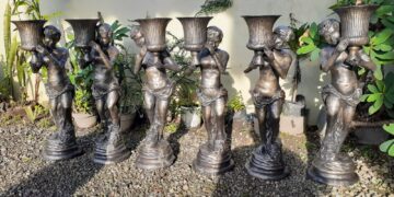 Seni Kuno, Keberlanjutan Modern: Patung Taman Kustom dari Bahan Kuningan dan Tembaga