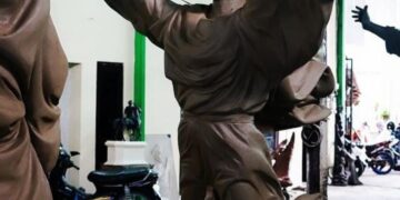 Melodi Keindahan Kota: Pembuatan Patung Taman Kuningan dan Tembaga yang Menyentuh Hati