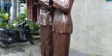 Merajut Kisah Kota: Pembuatan Patung Taman Kustom dari Kuningan dan Tembaga